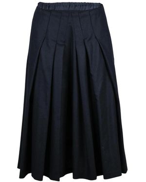 Aspesi Rokken ,Blauw ,Gonna Svasata Midi Rok