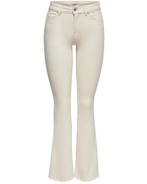 ONLY Flared Jeans - Naturel