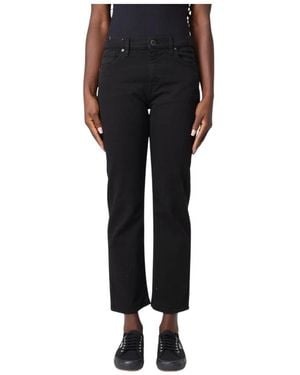 PT01 Cropped Jeans - Negro
