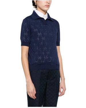 Gucci Polo Hemden - Blauw