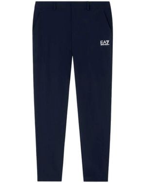 EA7 Slim-Fit Pants - Blue