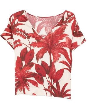 Clips Blouses - Rojo