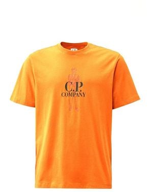 C.P. Company T-Shirts - Oranje