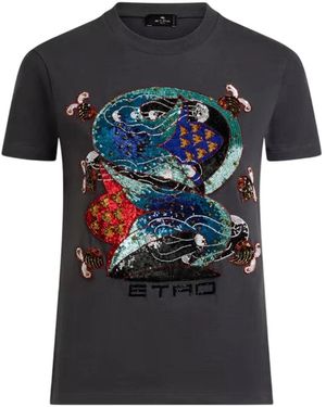 Etro T-Shirts - Negro