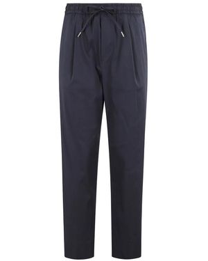 BRIGLIA Slim-Fit Trousers - Blue