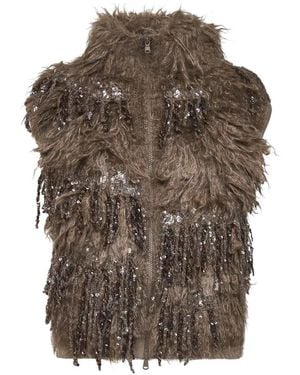 Brunello Cucinelli Vests - Marrón