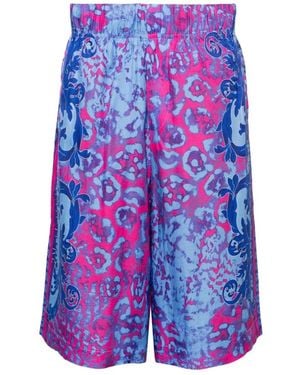 Versace Jeans Couture Long Shorts - Blu