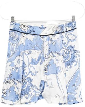 Jucca Korte Broeken ,Veelkleurig ,Short Shorts - Blauw