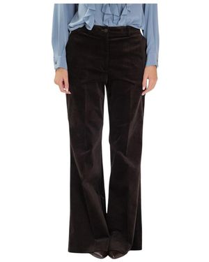 P.A.R.O.S.H. Wide Trousers - Negro