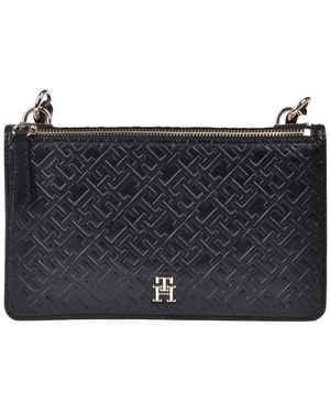 Tommy Hilfiger Shoulder Bags - Black