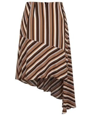 Trussardi Midi Skirts - Marrón