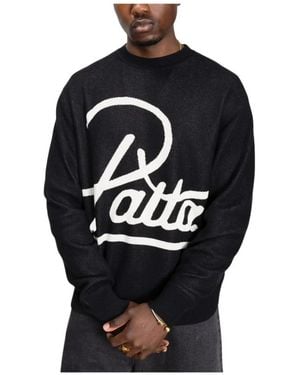 PATTA Hearted Jumper - Schwarz