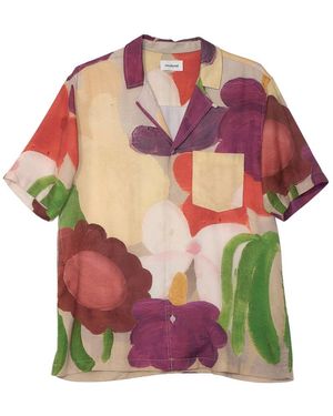Soulland Orson Flow Aop Hemd - Pink