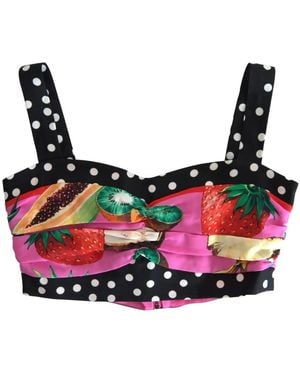 Dolce & Gabbana Sleeveless Tops - Pink