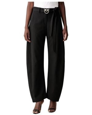 Pinko Wijde Broek - Zwart