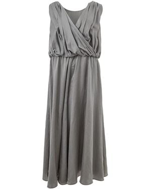 Lardini Robes longues - Gris