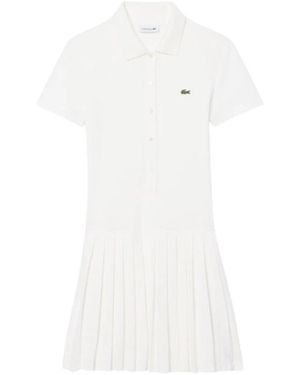 Lacoste Jurken - Wit