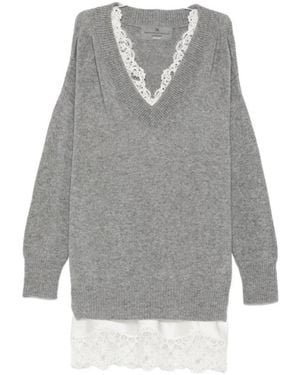 Ermanno Scervino Knitted Dresses - Gris