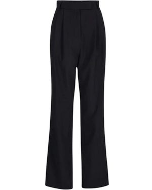 Frankie Shop Wide Trousers - Black