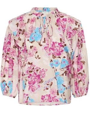 Kaffe Blouses - Rosa