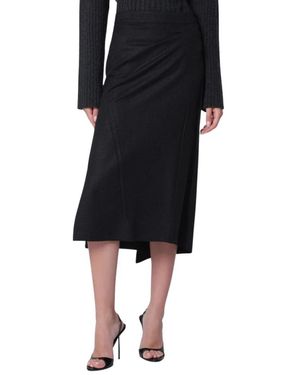 Victoria Beckham Midi Skirts - Black