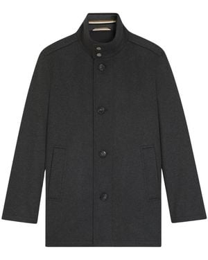 HUGO Single-Breasted Coats - Black