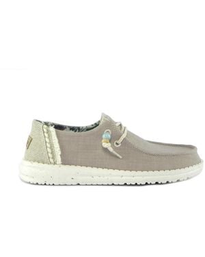 HEYDUDE Laced Shoes - Grey