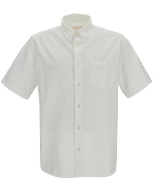 A.P.C. Short Sleeve Shirts - Grey