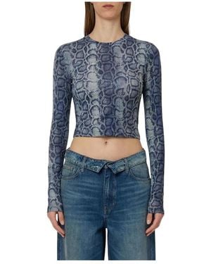 Liu Jo Elodie Long Sleeve Top - Blauw