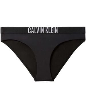 Calvin Klein Ondergoed ,Zwart ,Polyester Intense Power Bikini Broekje