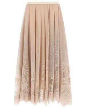 Fabiana Filippi Midi Skirts - Natural