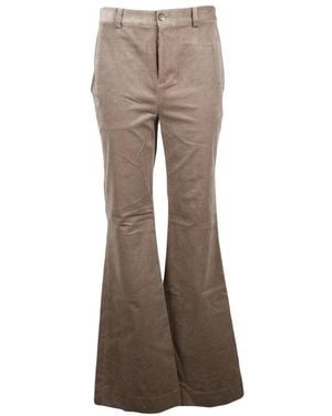 Ralph Lauren Broeken ,Bruin ,Katoen Wijde Broek