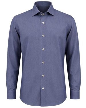 Franzese Collection Formal Shirts - Blue