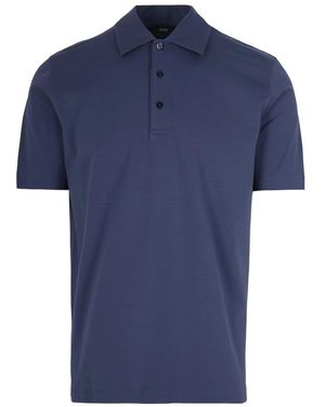 Herno Polo Shirts - Blue