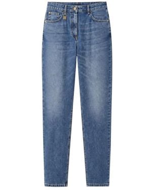 Elisabetta Franchi Straight Fit Jeans - Blue