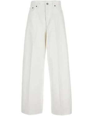 Haikure Jeans ,Wit ,Wide Jeans