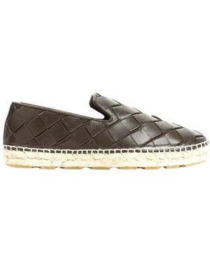Bottega Veneta Jack espadrilles in colore fondant - Marrone