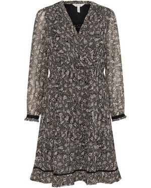 Part Two Wrap Dresses - Gris
