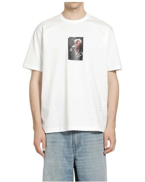 Junya Watanabe Berberjin David Bowie T-Shirt - Wit