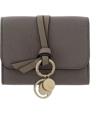 Chloé Wallets & Cardholders - Gray