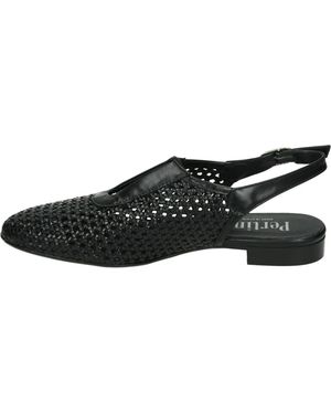 Pertini Schoenen ,Zwart ,Leer 261W33158D2 Fenetre