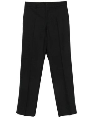 Moschino Broeken ,Zwart ,Nylon Rechte Broek