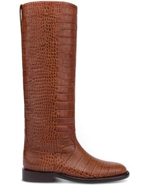 Paris Texas High Boots - Marrone