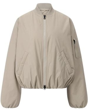 Scandinavian Edition Bomber Jackets - Natural