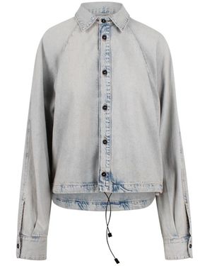 Haikure Denim Shirt - Grijs