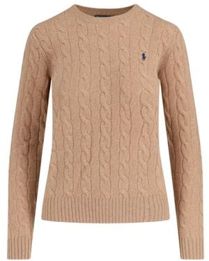 Ralph Lauren Round-Neck Knitwear - Natural