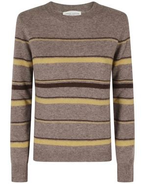 Roberto Collina Round-Neck Knitwear - Marrone