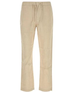 Frescobol Carioca Straight Trousers - Natural