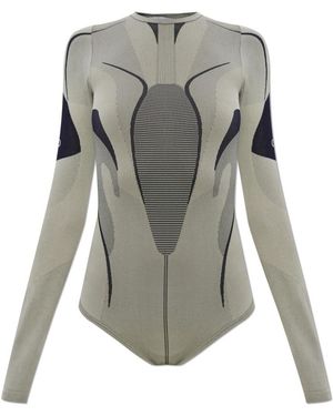 Off-White c/o Virgil Abloh Bodysuit Met Lange Mouwen - Grijs