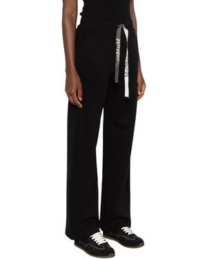 Max Mara Wide Broeken - Zwart